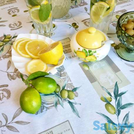 Традиционная итальянская скатерть Loneta Savona ширина 140 см, фотография 9