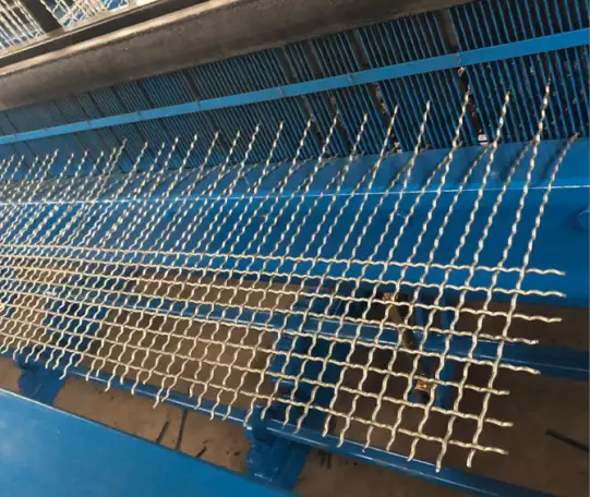 Полуавтоматическое оборудование для плетения сетки для грохотов, фотография 2