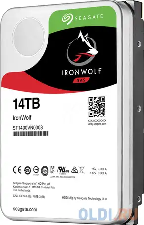 Жесткий диск seagate ironwolf 14 tb, фотография 1