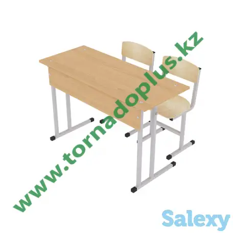 Школьная мебель. Стулья, парты, столы рабочие лабораторные демонстрационные, пеналы в РАССРОЧКУ напрямую с фабрики, фотография 1