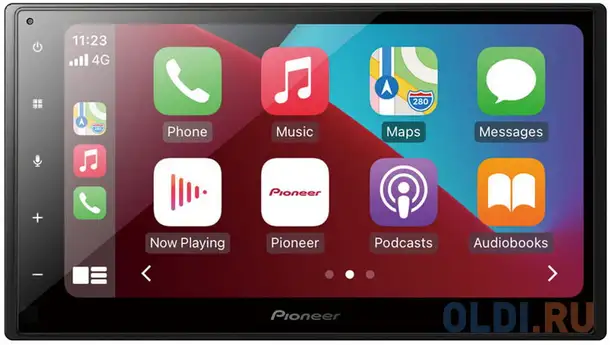 Автомагнитола pioneer dmh-a4450bt 2din 4x50вт, фотография 1