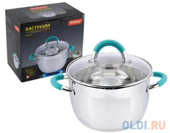 Кастрюля нержав. 