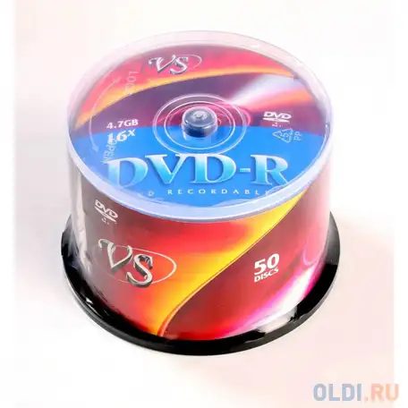 Диски dvd-r lg 16x 4.7gb cakebox 50шт vsdvdrcb5001/62036, фотография 1
