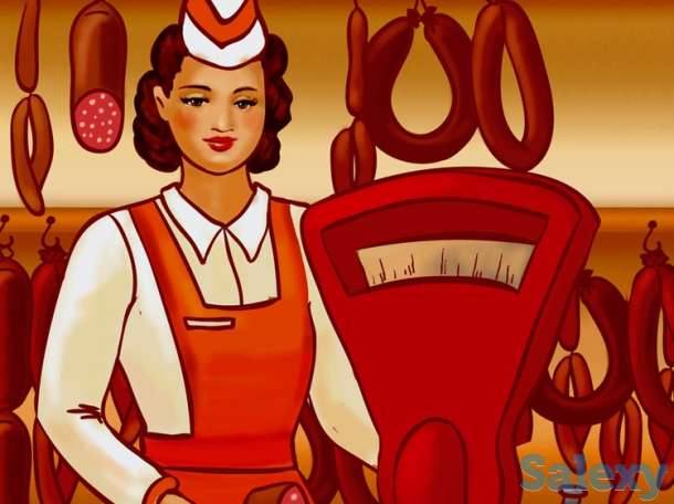 продавец в продуктовый магазин, фотография 1