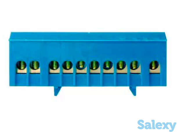 Шина TS-0609H 10 way в синем корпусе Энергия, 10 шт, фотография 1