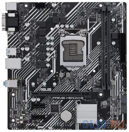 Материнская плата asus prime h510m-e, фотография 1