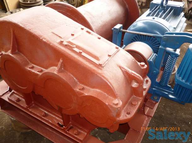 Лебедка маневровая электрическая ЛМ-10 с тросом, фотография 5