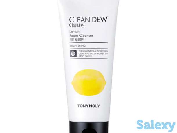 Пенка для умывания tony moly clean dew lemon foam cleanser, фотография 1