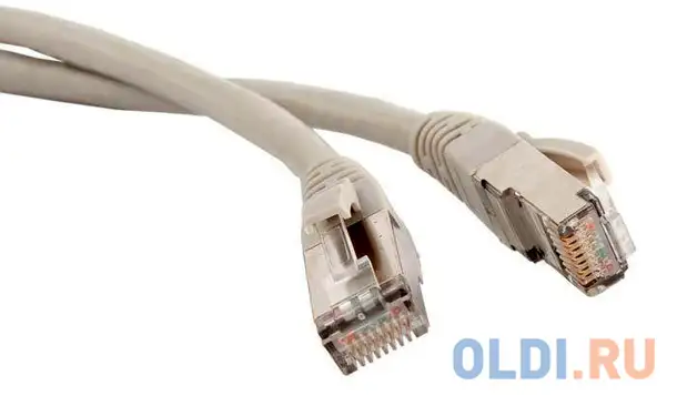 Патч-корд rj45 - rj45, 4 пары, ftp, категория 5е, 5 м,, фотография 1