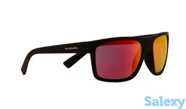 Очки солнцезащитные blizzard jamaica rubber black, фотография 1