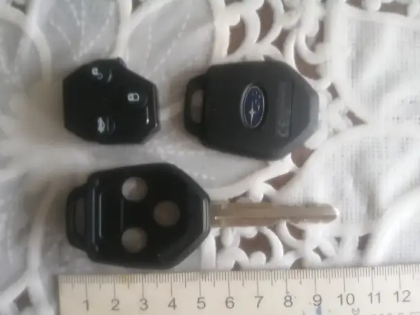 Продам запасной ключ от субару, новый, оригинал., фотография 1