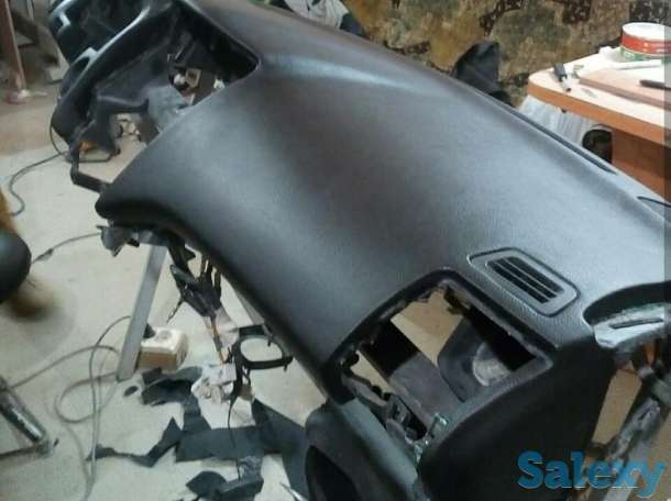 Перетяжка реставрация салона, рулей, airbag, панелей, фотография 3