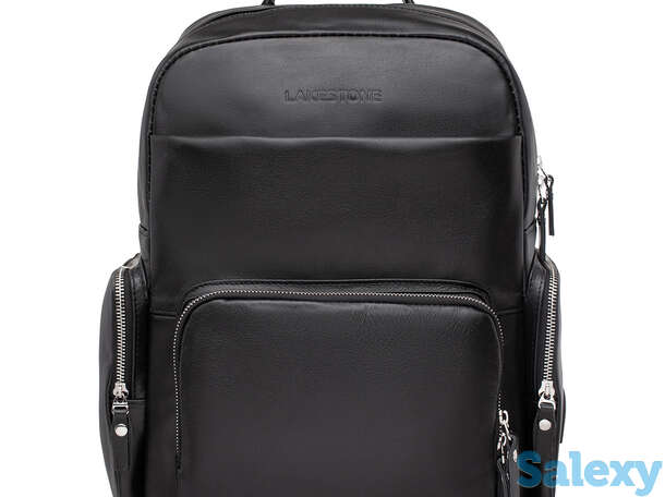 Кожаный рюкзак seddon black, фотография 1