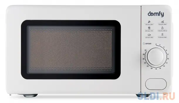 Микроволновая печь domfy dsw-mw202 700 вт белый, фотография 1