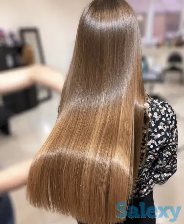 Кератиновое выпрямление и ботокс волос, ламинирование ресниц и бровей., фотография 2