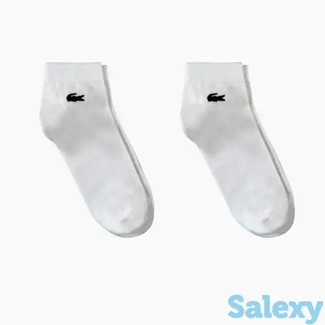 Короткие спортивные носки lacoste unisex, фотография 1
