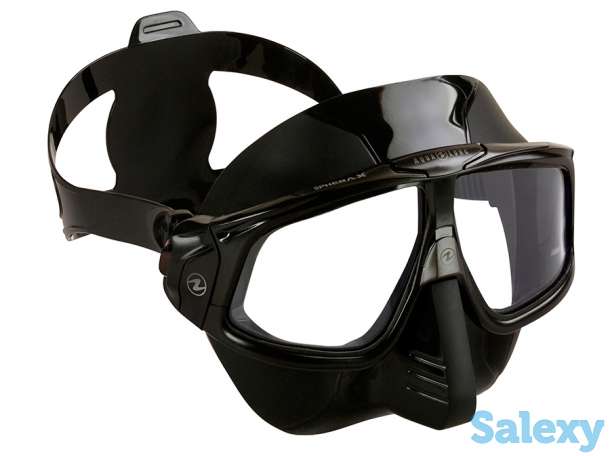 Маска sphera x aqua lung черный силикон), black, фотография 1