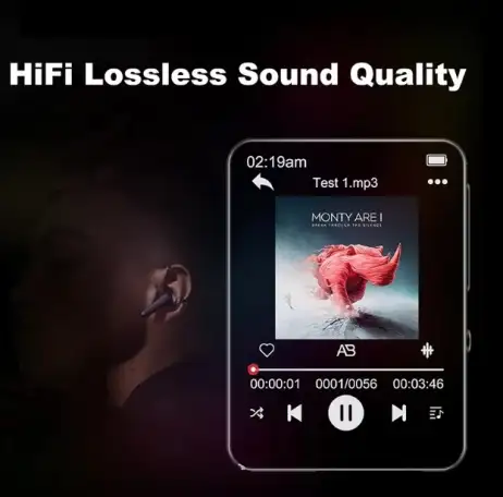 MP3 HiFi плеер M4, фотография 3