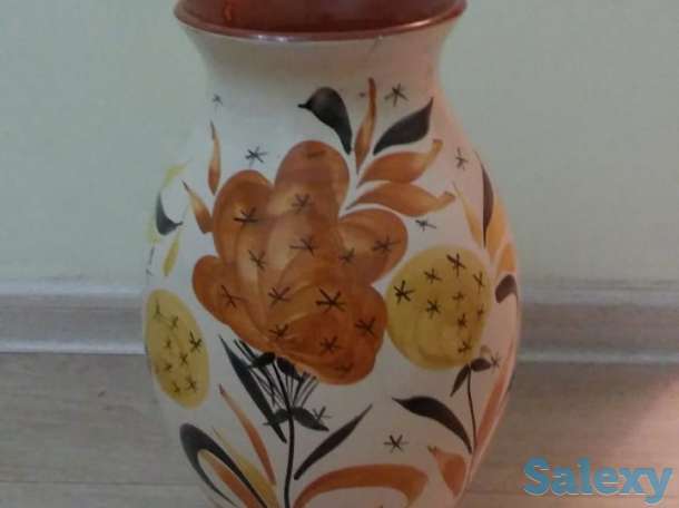 Керамическая ваза 70-х годов СССР, фотография 1