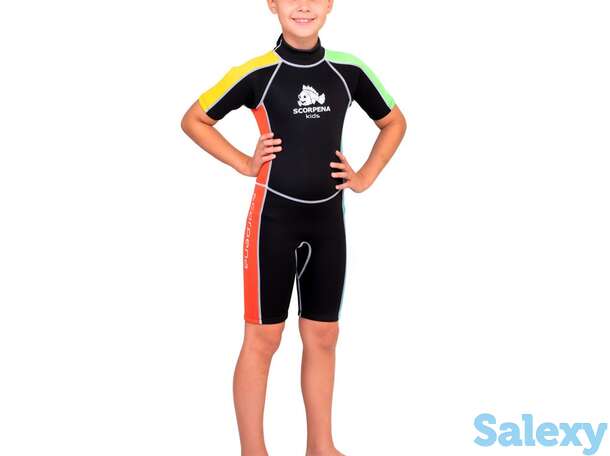Гидрокостюм scorpena kids shorty 3мм  6/8 лет, фотография 1