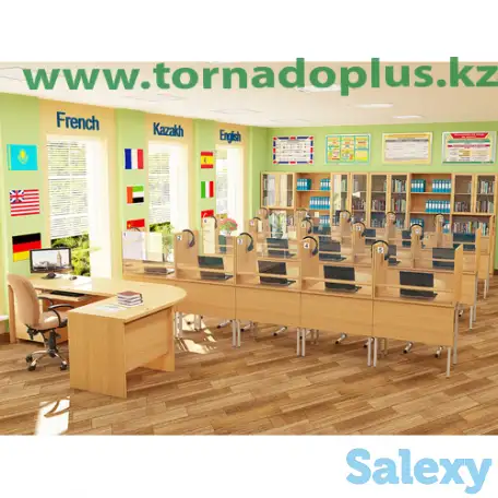 Школьная мебель. Стулья, парты, столы рабочие лабораторные демонстрационные, пеналы в РАССРОЧКУ напрямую с фабрики, фотография 9