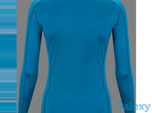 Термобелье майка сивера годобль д(ж) с длинными рукавами женская лагуна, фотография 2