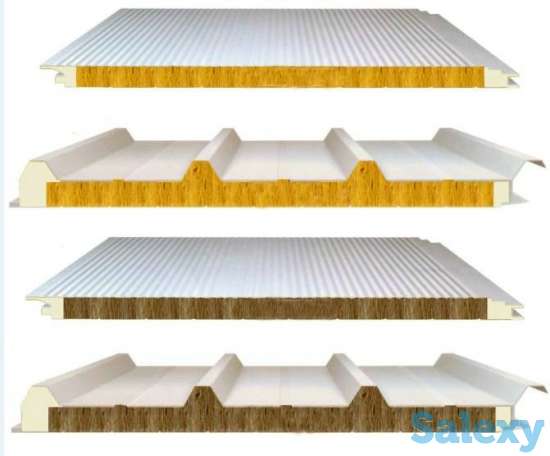 Линия для производства сэдвич панелей PU, фотография 1