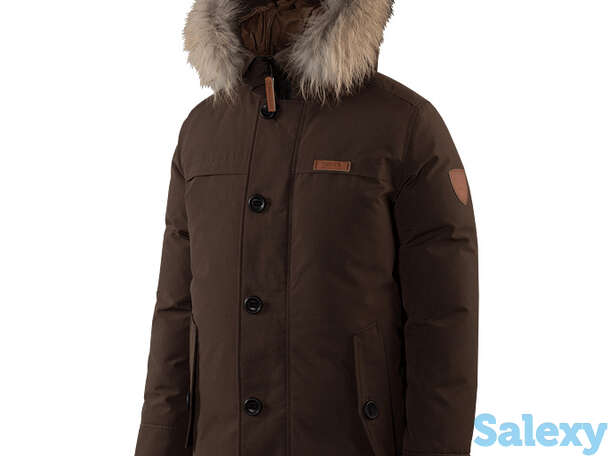 Куртка пуховая мужская сивера хорт 2.0 трюфель, фотография 1