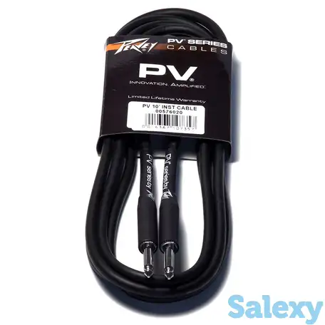 Инструментальный кабель jack-jack 3 м peavey pv 10' inst. cable, фотография 1