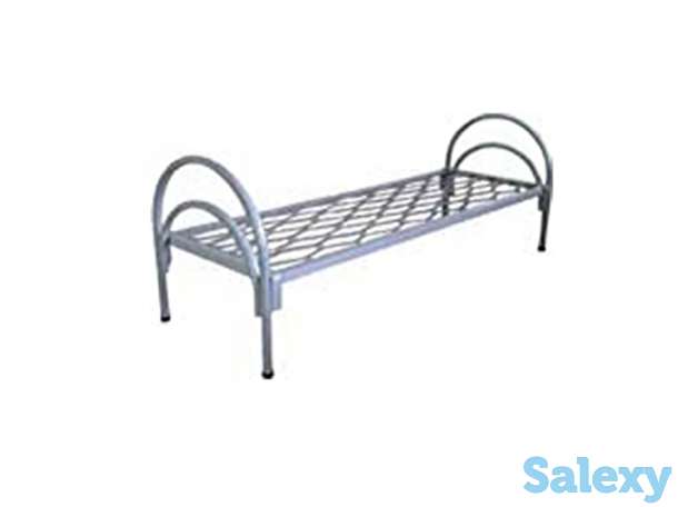 Качественные кровати металлические, кровати собственного производства, фотография 1