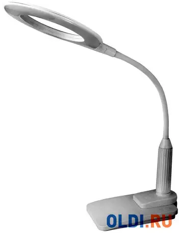 Camelion kd-814  c01 белый led (св-к наст.,основ-е+струб,7 вт,230в, сенс.вкл.,4 ур.ярк,450, фотография 1