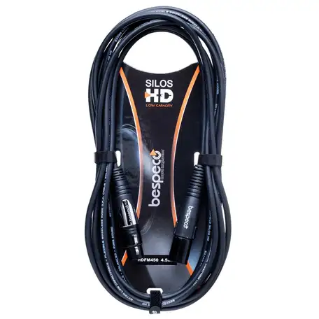 Кабель xlr-xlr 6 m bespeco silos hd hdfm600, фотография 1