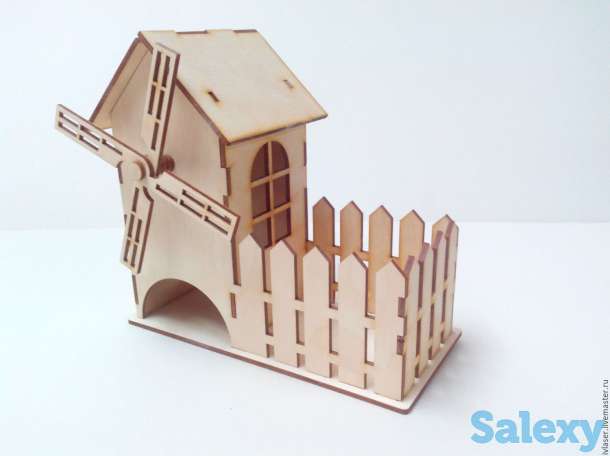 Гравировка из фанеры чайных домиков. Лазерная резка и гравировка из фанеры чайных домиков., фотография 1