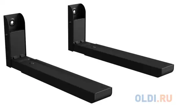 Кронштейн для свч ultramounts um 888b черный макс.30кг настенный фиксированный, фотография 1