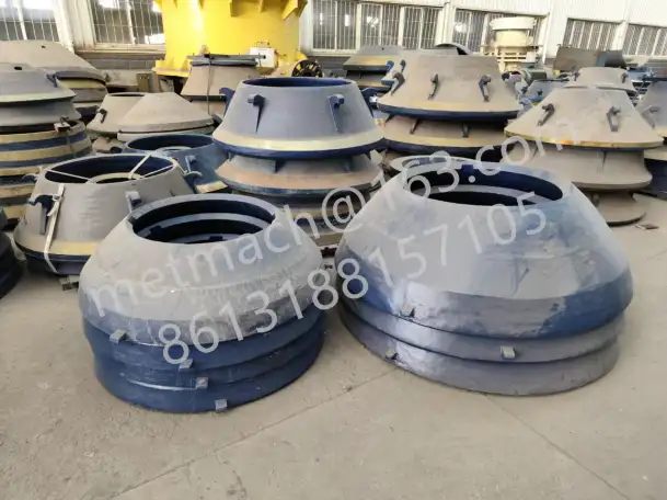 Броня подвижная неподвижаная для конусной дробилки КСД КМД 1200,1750,2200, фотография 1