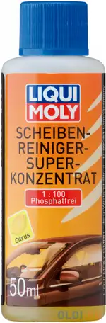 Летний шампунь в бачок омывателя liquimoly windshield super-concentrated cleaner 1517, фотография 1