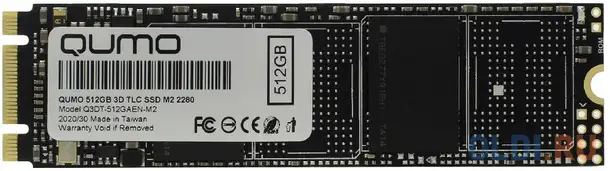 Ssd накопитель qumo novation 512 gb sata-iii, фотография 1