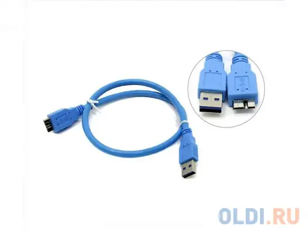 Кабель microusb до 0.5м 5bites круглый uc3002-005, фотография 1