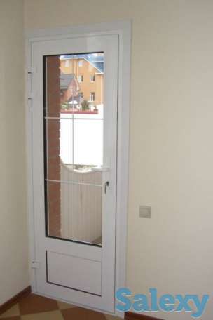 Пластиковые и алюминиевые двери и входные группы. Акция. Низкие цены, фотография 1