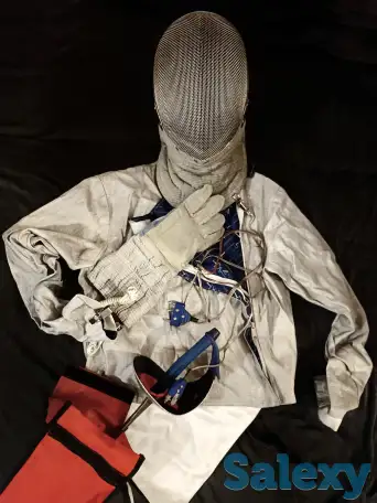 Экипировка для фехтования, форма для юниоров, фехтование саблей, фотография 2