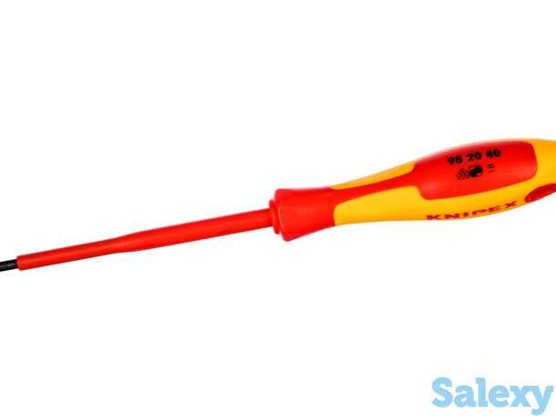 Отвертка для винтов со шлицевой головкой knipex kn-982040, фотография 1