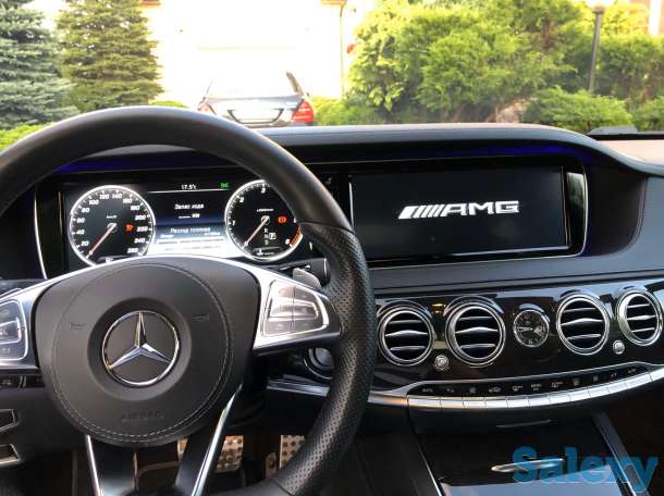 Аренда авто в Минске с водителем. Mercedes W222 Long S500, фотография 5