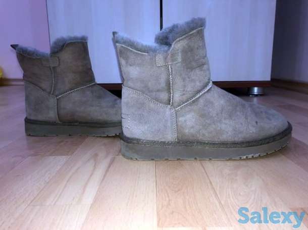 Продаю угги. Размер - 39. Цвет - коричневый. Натуральная кожа., фотография 1