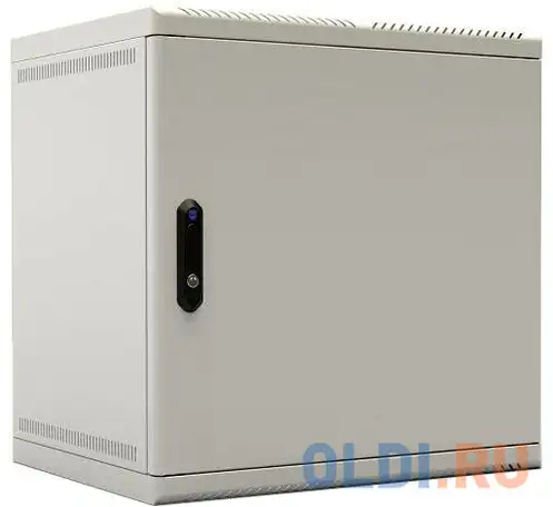 Шкаф настенный 6u цмо шрн-6.650.1 600х650mm дверь металл, фотография 1