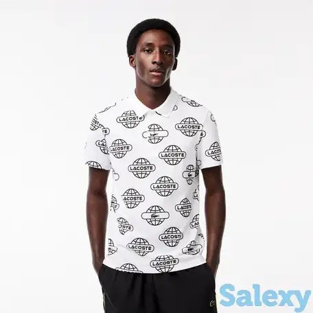 Мужское сверхлегкое поло lacoste из хлопка piqu?, фотография 1