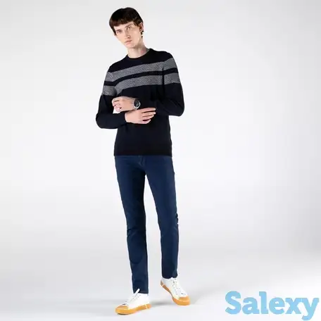 Мужской шерстяной свитер lacoste, фотография 1