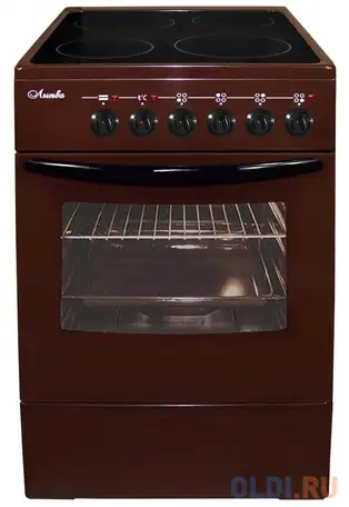 Электрическая плита лысьва ef4002mk00 коричневый, фотография 1