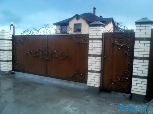 Установка заборного ограждения, фотография 10