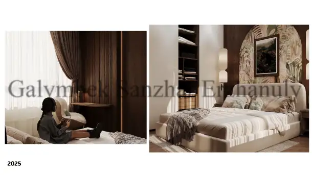 Профессиональный дизайн интерьера  2500м  3D визуализация, рабочие чертежи, фотография 3