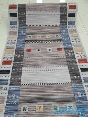 Трендовая ковровая дорожка в скандинавском стиле ковер коврик 140см, фотография 6